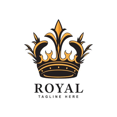 Premium Vector Royal Crown Logo Design