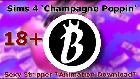 Sims 4 Champagepoppin Stripper Animations Ad Free By