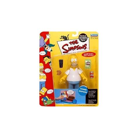 Buy The Simpsons World Of Springfield Series 1 Homer Simpson Figure By Playmates Online At