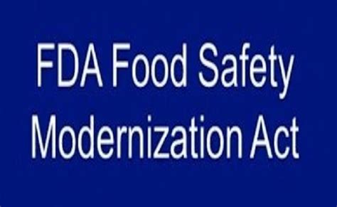 Fda Final Rules In Fsma And Impact On Food Safety Compliance