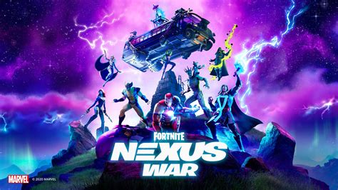 Battle royale has officially partnered up with marvel for its newest season. Fortnite Nexus War Goes Full-On Marvel as Galactus ...