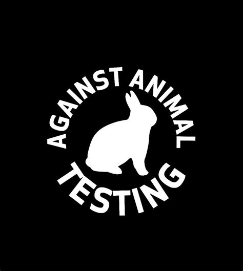 Against Animal Testing Digital Art By Riki Marquez Fine Art America