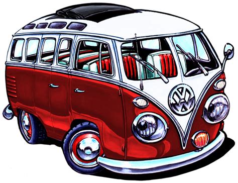 Volkswagen T1 Hippie Png Isolated File Png Mart
