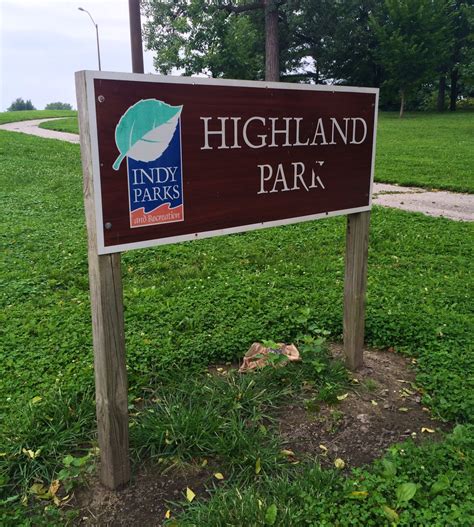 In The Park Highland Park Historic Indianapolis All Things