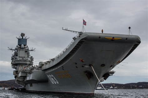 Admiral Kuznetsov Zarpa Rumo à Síria Poder Naval