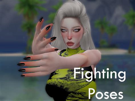 The Sims Resource Fighting Poses