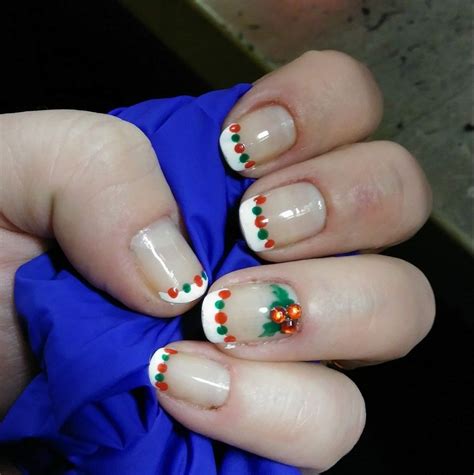 Mistletoe Manicure Manicure Nails Mistletoe