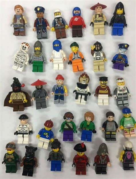 Lego People Pack Of 50 Authentic Lego Minifigures Mixed Lot Of Etsy