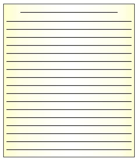 Lined Letter Writing Paper Printable Discover The Beauty Of Printable Paper