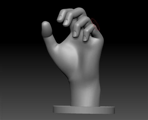 Stl File Human Hand・model To Download And 3d Print・cults