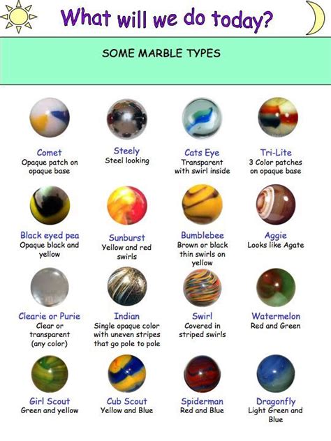 Marble Day Types Of Marbles Marble Glass Marbles Marble Games