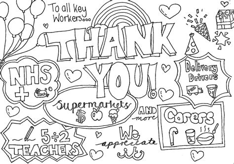 Here are a few ways to show your gratitude. Free key worker thank you poster #WeAppreciateIt