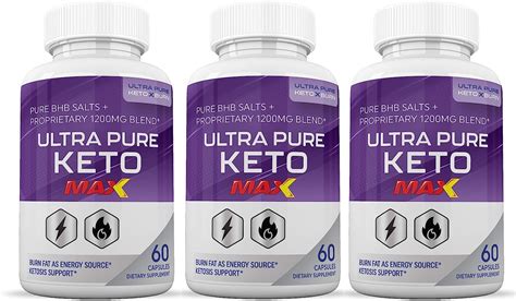 Ultra Pure Keto X Burn 1200mg Keto Pills Advanced Ketogenic Supplement Real