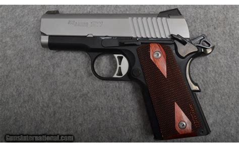 Sig Sauer 1911 Two Tone Ultra Compact 9mm