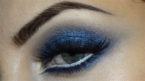 Navy Blue Smokey Eye Makeup By Lisa Eldridge Beauty