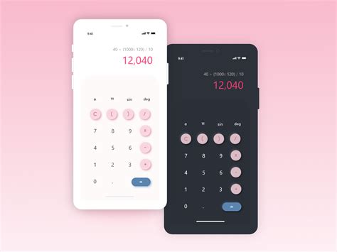 Calculator App Ui Uplabs