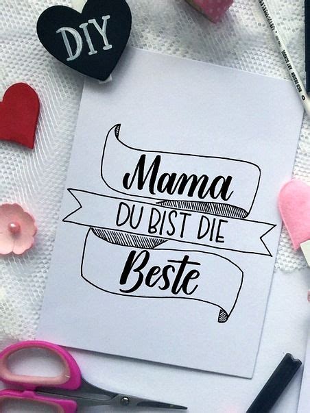 Muttertagskarten Selbermachen DIY Muttertag Diy Geschenke Mama