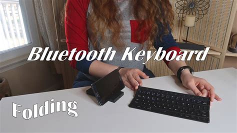 Folding Bluetooth Keyboard⭐ Foldable Mini Portable Keyboard Review 👈