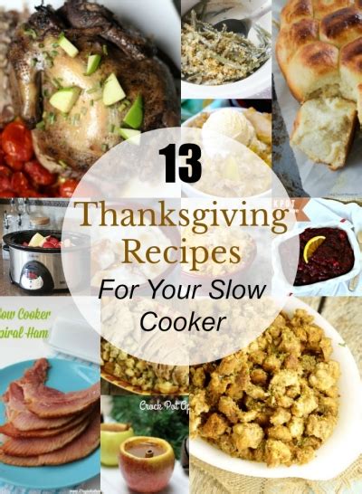 Slow Cook Your Way To Thanksgiving With These Slow Cooker Recipes