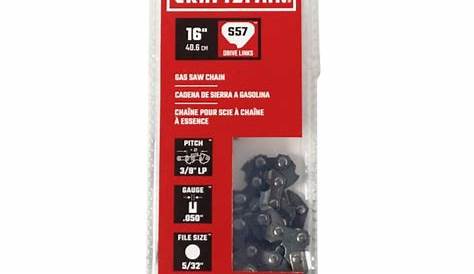 CRAFTSMAN 16-in Replacement Chainsaw Chain in the Chainsaw Chains
