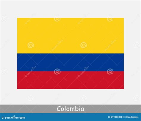 National Flag Of Colombia Colombian Country Flag Republic Of Colombia