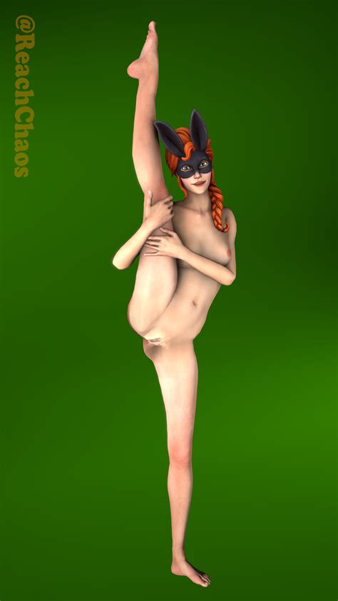 Rule 34 3d Breasts Bunny Ears Bunny Mask Bunnymoon Completely Nude Completely Nude Female