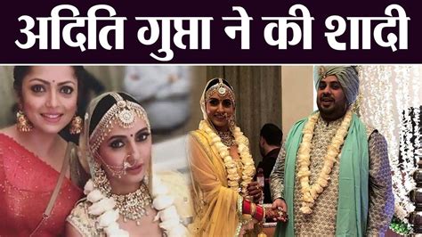 Additi Gupta Gets Married With Kabir Chopra Watch Video Filmibeat Youtube