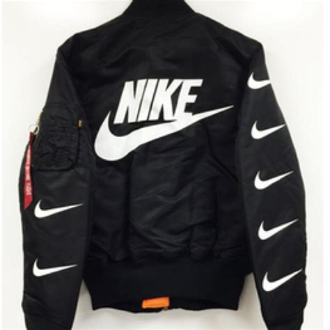 As our garments are custom made to order, we don't offer exchanges or refunds for incorrect sizes or change of mind. Custom Hand Made #Nike #Bomber #Jacket in the USA. Only ...