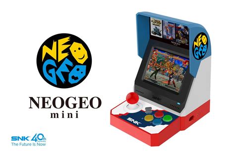 Snk Anuncia La Neo Geo Mini Una Arcade En Miniatura Con 40 Juegos Y