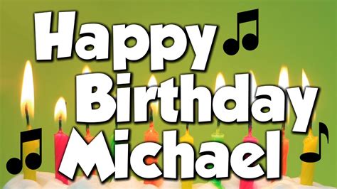 Carte de voeux dromadaire anniversaire joyeux anniversaire dromadaire.com dromadaire carte virtuelle ecard. Happy Birthday Michael! A Happy Birthday Song! - YouTube