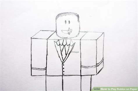How To Make A Roblox Character Drawing