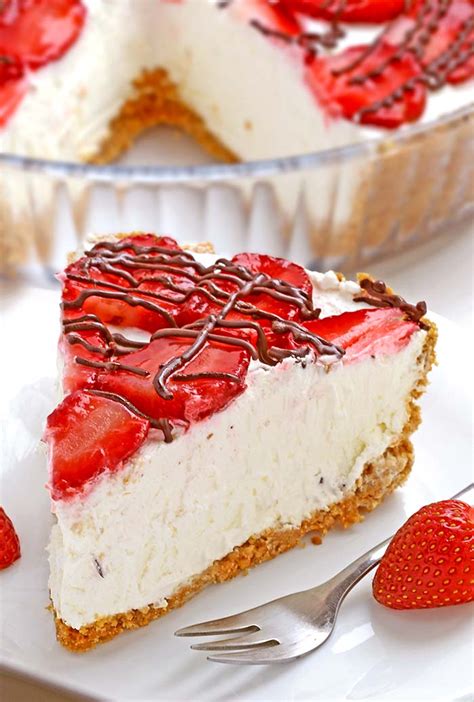 strawberries and cream pie cakescottage