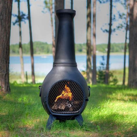 A fireplace or hearth is a structure made of brick, stone or metal designed to contain a fire. Clay Fire Pit Chimney | Fire Pit Design Ideas | Chiminea ...
