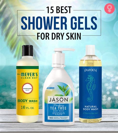 15 Best Shower Gels For Dry Skin That Make It Smooth And Firm Shower