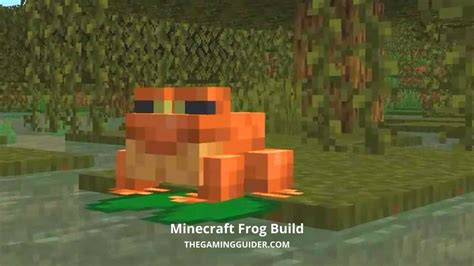 Minecraft Frog Build