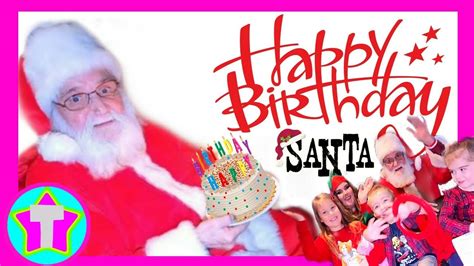 Surprise Birthday For Santa Claus Twin Time Youtube