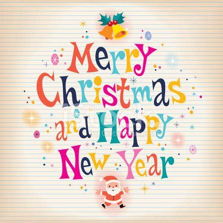 Create & design greeting cards to print or send online as ecards. Merry Christmas and Happy New Year Greeting Card Stock ...