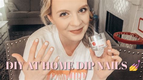 Once you're done, you'll do a base coat and let it dry. HOW I DO MY OWN DIP NAILS AT HOME | DIY DIP NAILS | REVEL ...