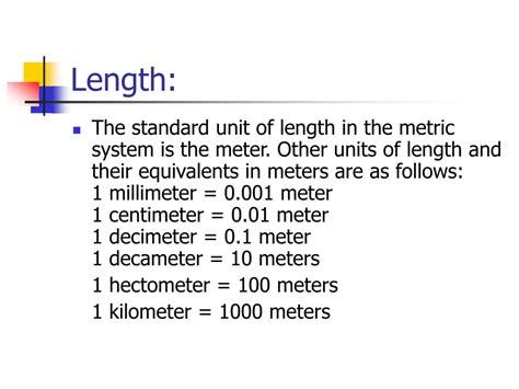 Ppt The Metric System Measuring Length Powerpoint Presentation Free Download Id 1185178
