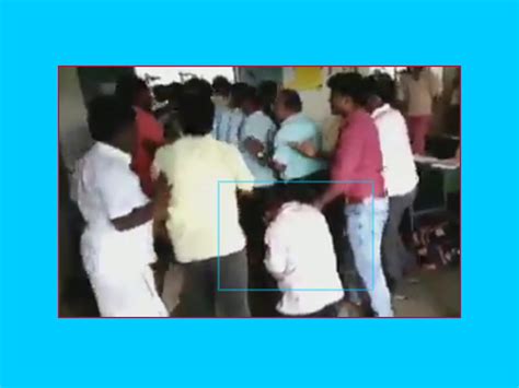 Caught On Camera Unidentified Men Thrash School Teacher In Front Of