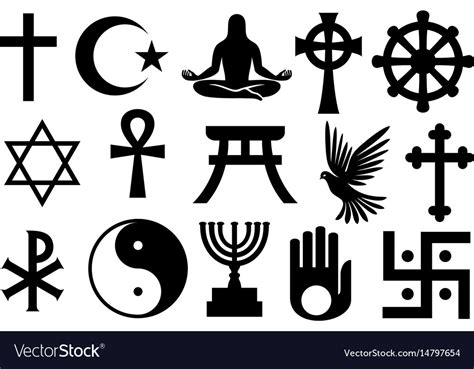 World Religion Symbols Printable