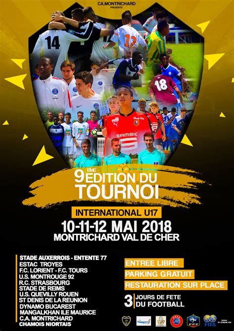 Tournoi International U17 Ligue Centre Val De Loire De Football
