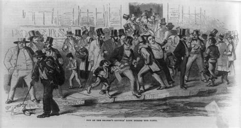 Run On The Seamens Savings Bank During The Panic Of 1857 Copy BRANCH