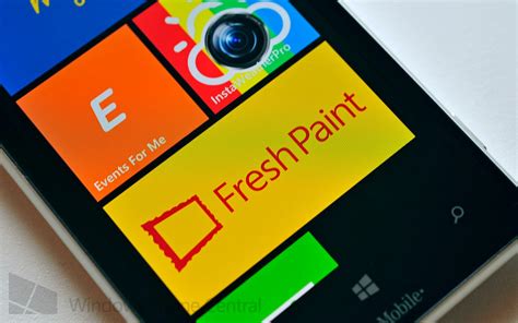 Microsofts Super Cool Must Have App Fresh Paint Now Available For Windows Phone Windows