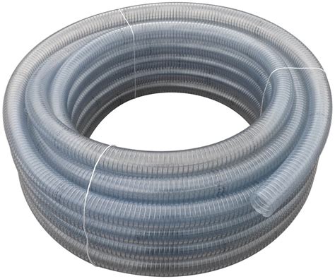 Clear Pvc Wire Reinforced Suction And Delivery Food Grade Hose