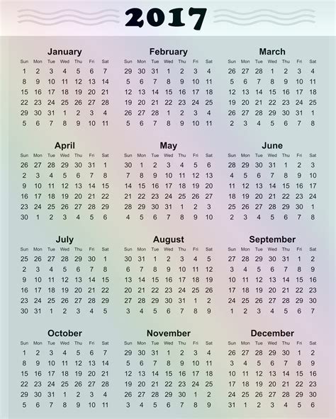 Calendar 2017 Download Printable Calendars Of 2017 For Free