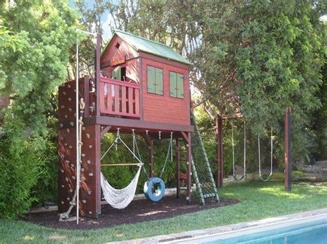 The Best Backyard Playground Ideas For Kids 30 Tree House Diy