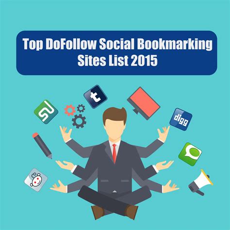 Top Do Follow Social Bookmarking Sites List Updated