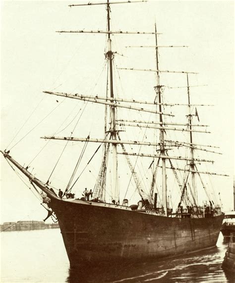 Sailing Vessel Hiawatha Built By Archibald Mcmillan And Son In 1891 For H Bjorn Jr Kragero Cargo