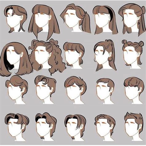 Some Hair References Art Reference Poses Art Reference Photos Drawings